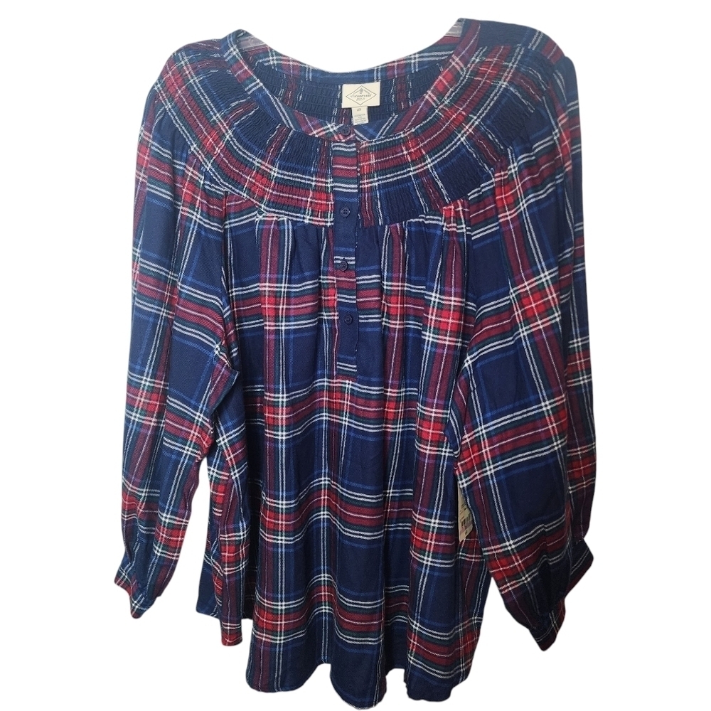 St. John's Bay Dolmain Sleeve Top, NWT,  Size 2X
